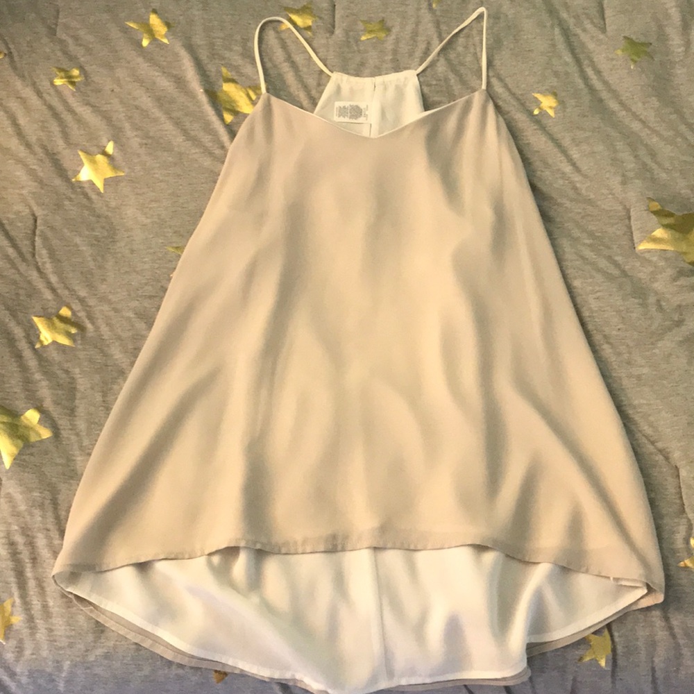 Express Cream/White Reversible Cami